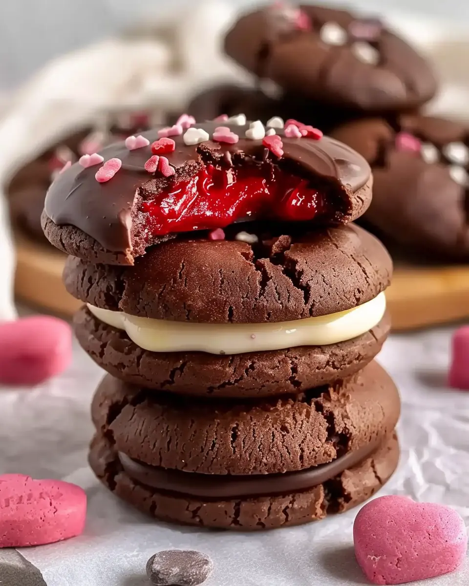 Valentine Ganache Cookies: Indulgent Treats for Your Sweetheart