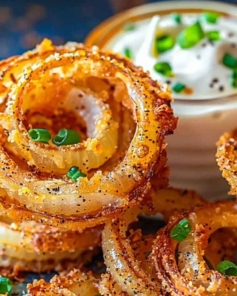 Viral High-Protein Keto Onion Rings Hack