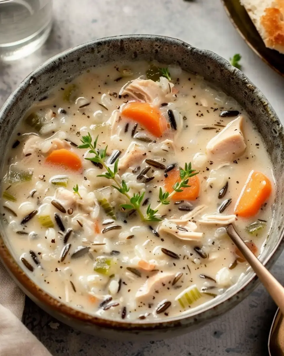 Creamy Crockpot Chicken Wild Rice Soup: The Best Comfort Food