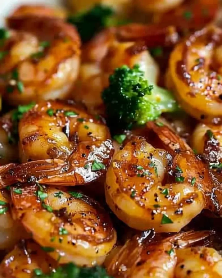 High-Protein Honey Garlic Shrimp