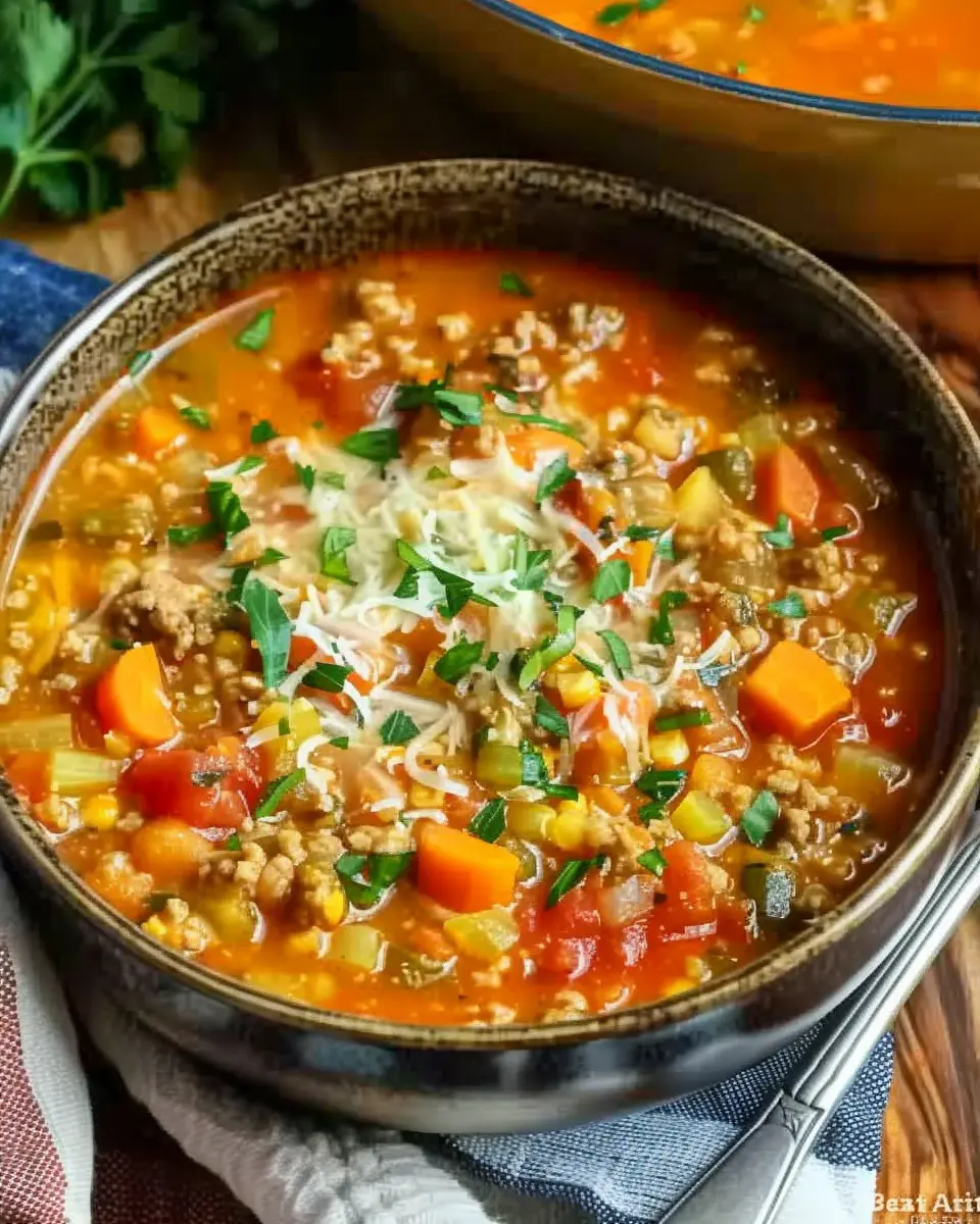 Italian Penicillin Soup Recipe: Hearty Comfort with Turkey Bacon and Chicken Ham