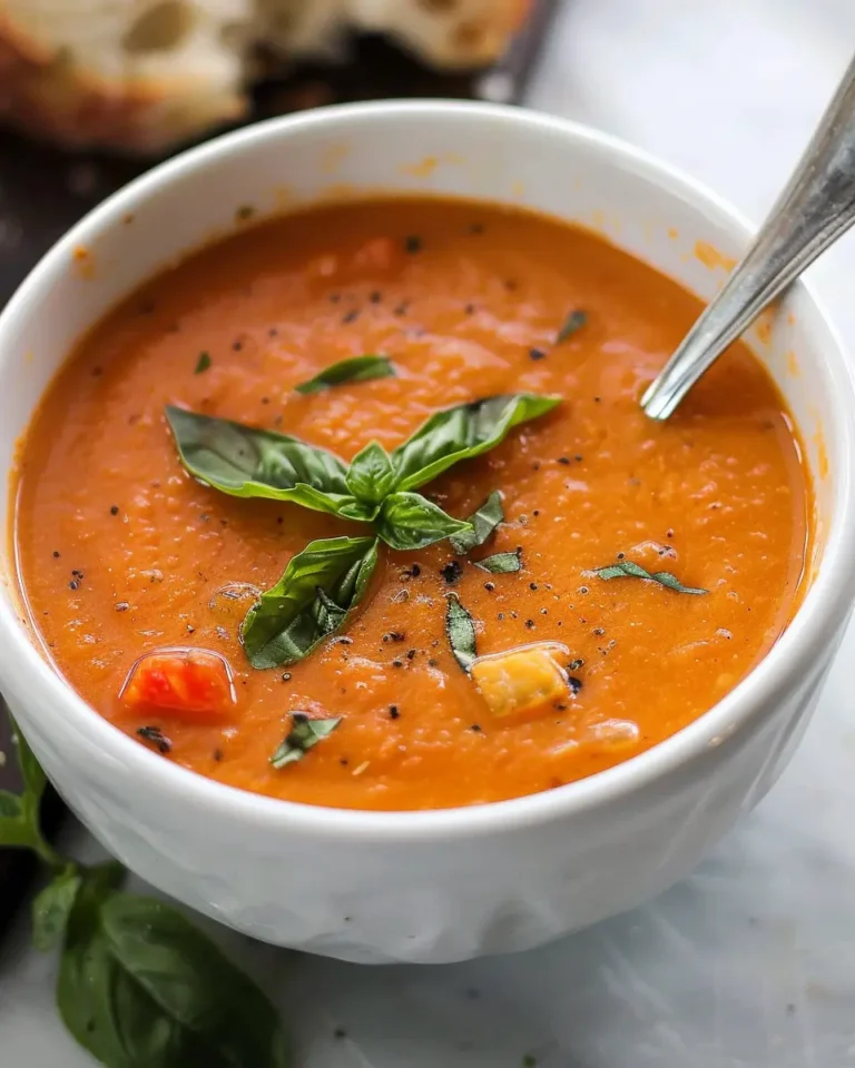 Creamy Tomato Basil Soup