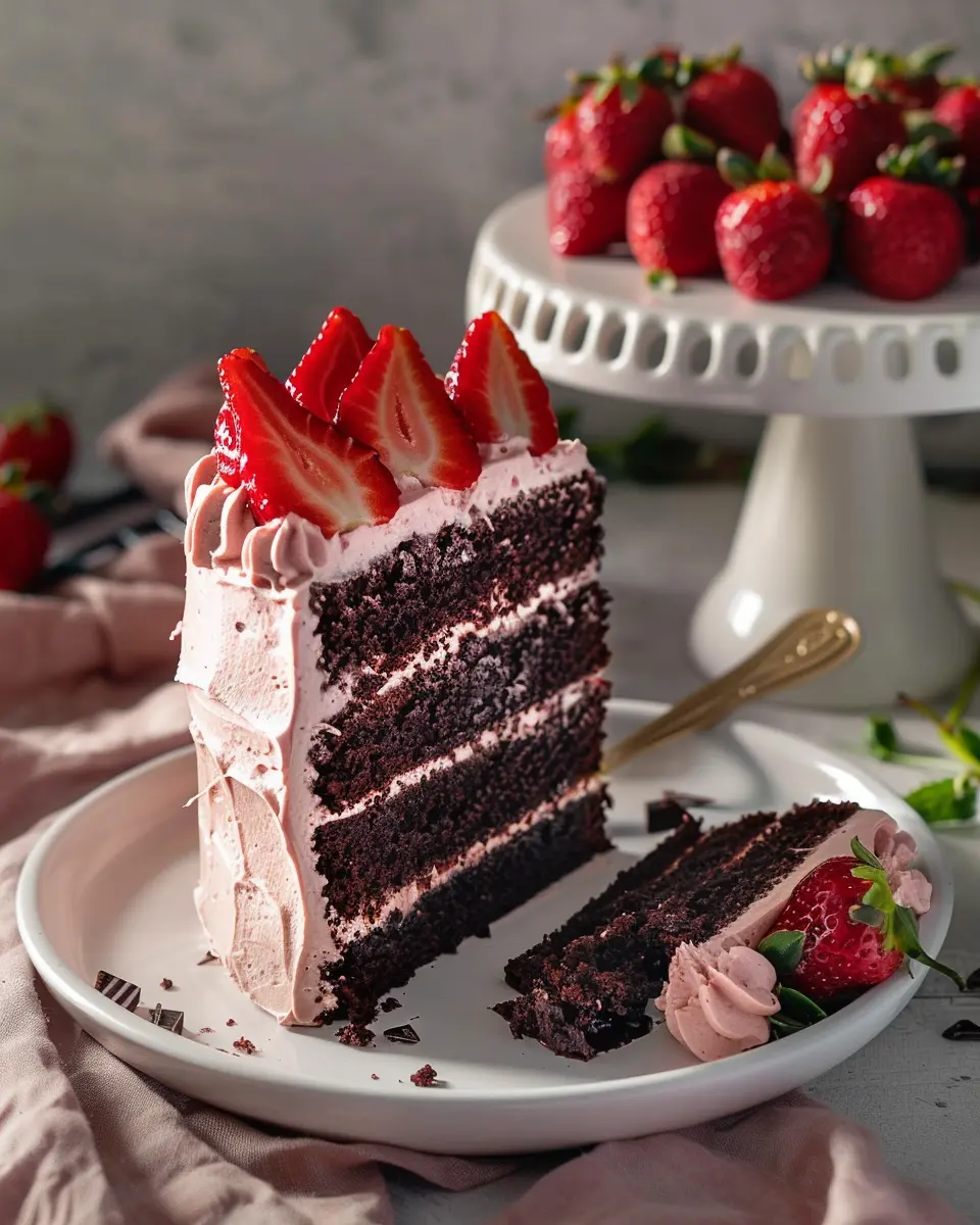 Strawberry Chocolate Cake: The Best Indulgent Treat at Home