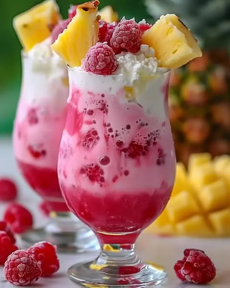 Raspberry Colada Twist