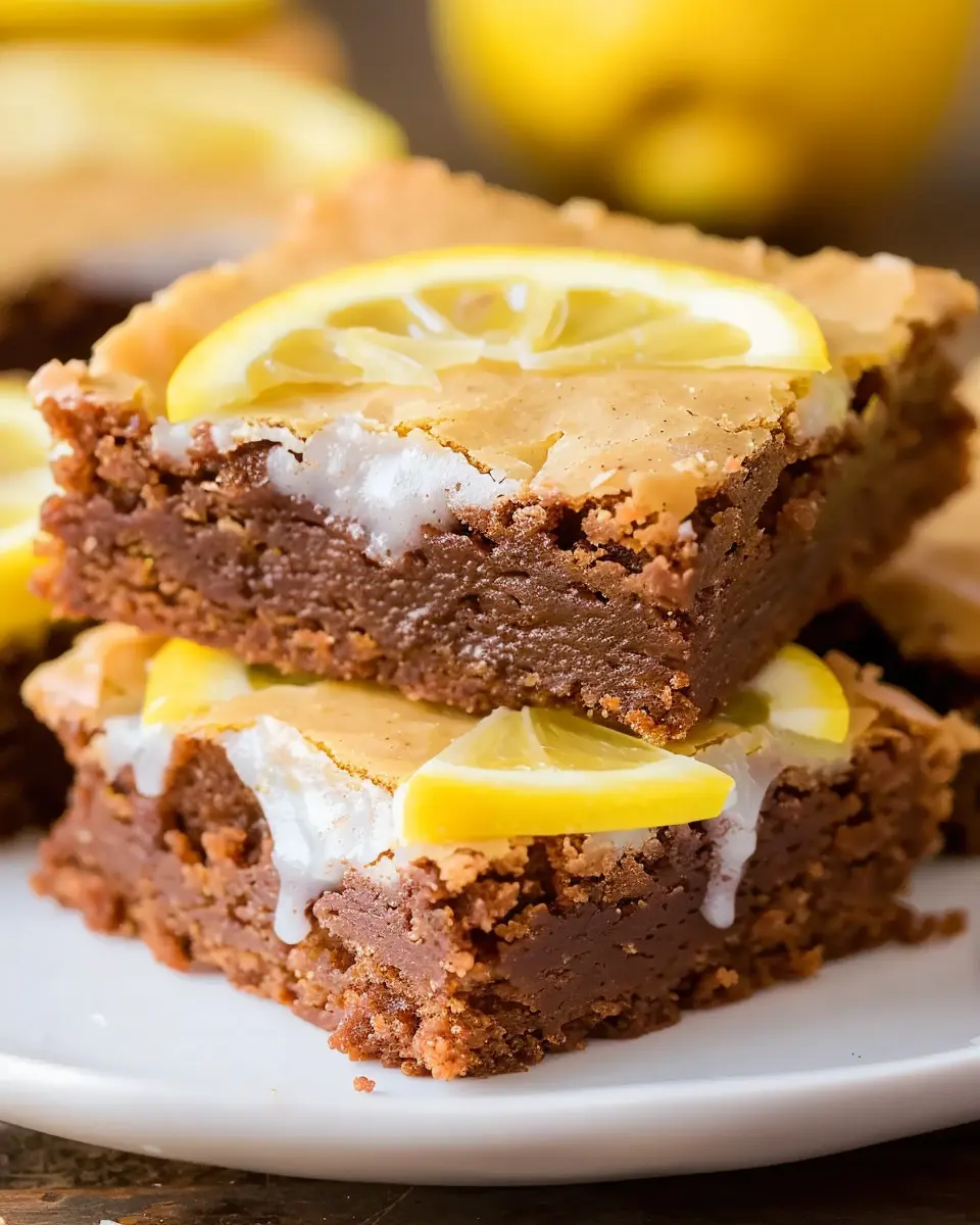 Easy Lemon Brownies: The Best Indulgent Treat You Can Make