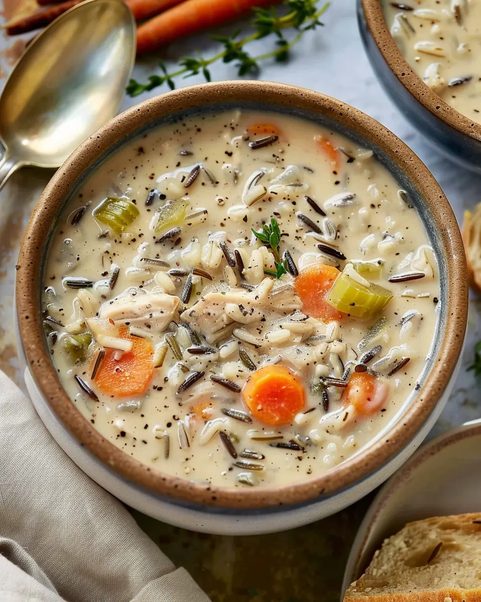 Creamy Crockpot Chicken Wild Rice Soup: A Heartwarming Delight