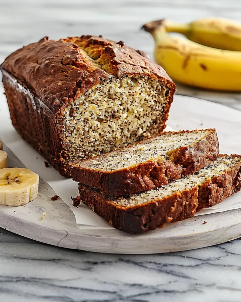 Easy Moist Banana Bread