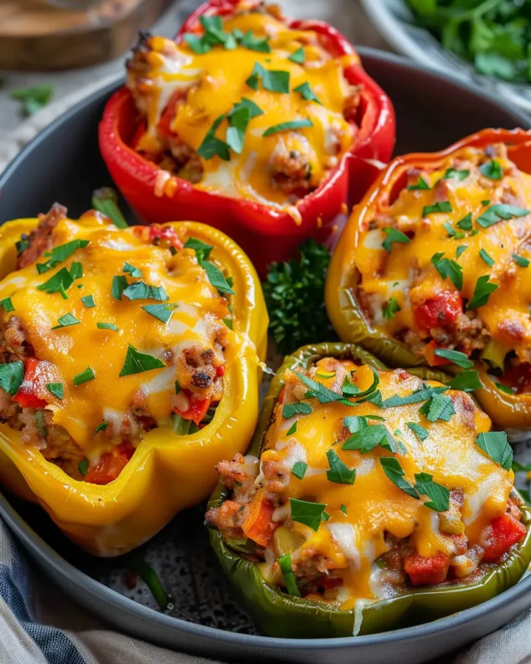 Easy Stuffed Bell Peppers Recipe