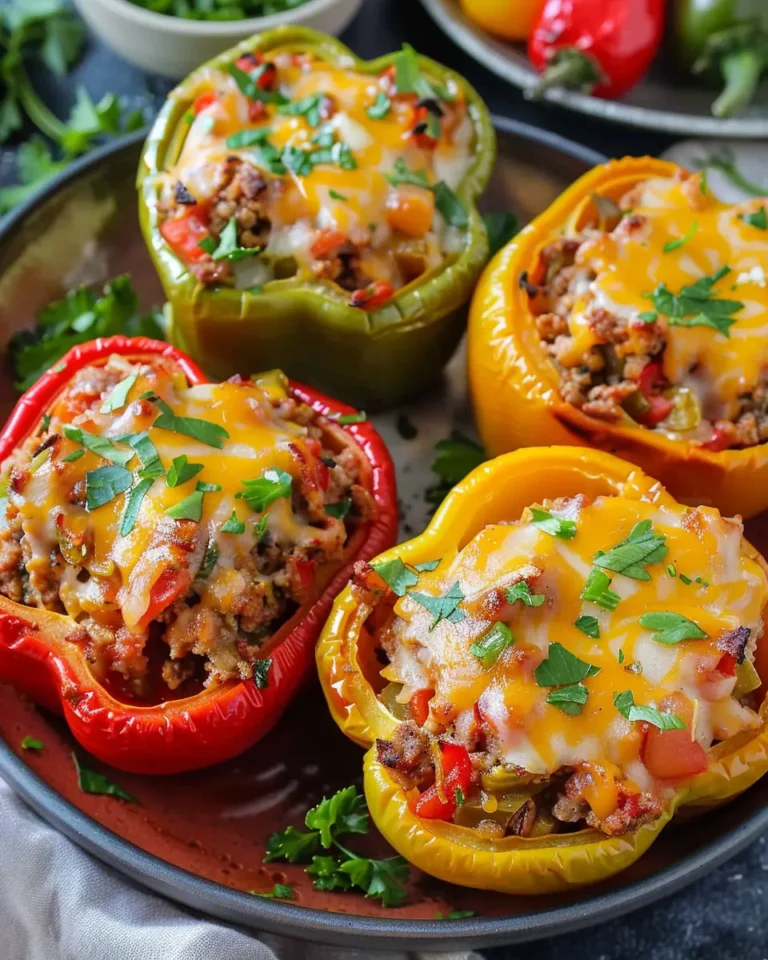 Easy Stuffed Bell Peppers Recipe