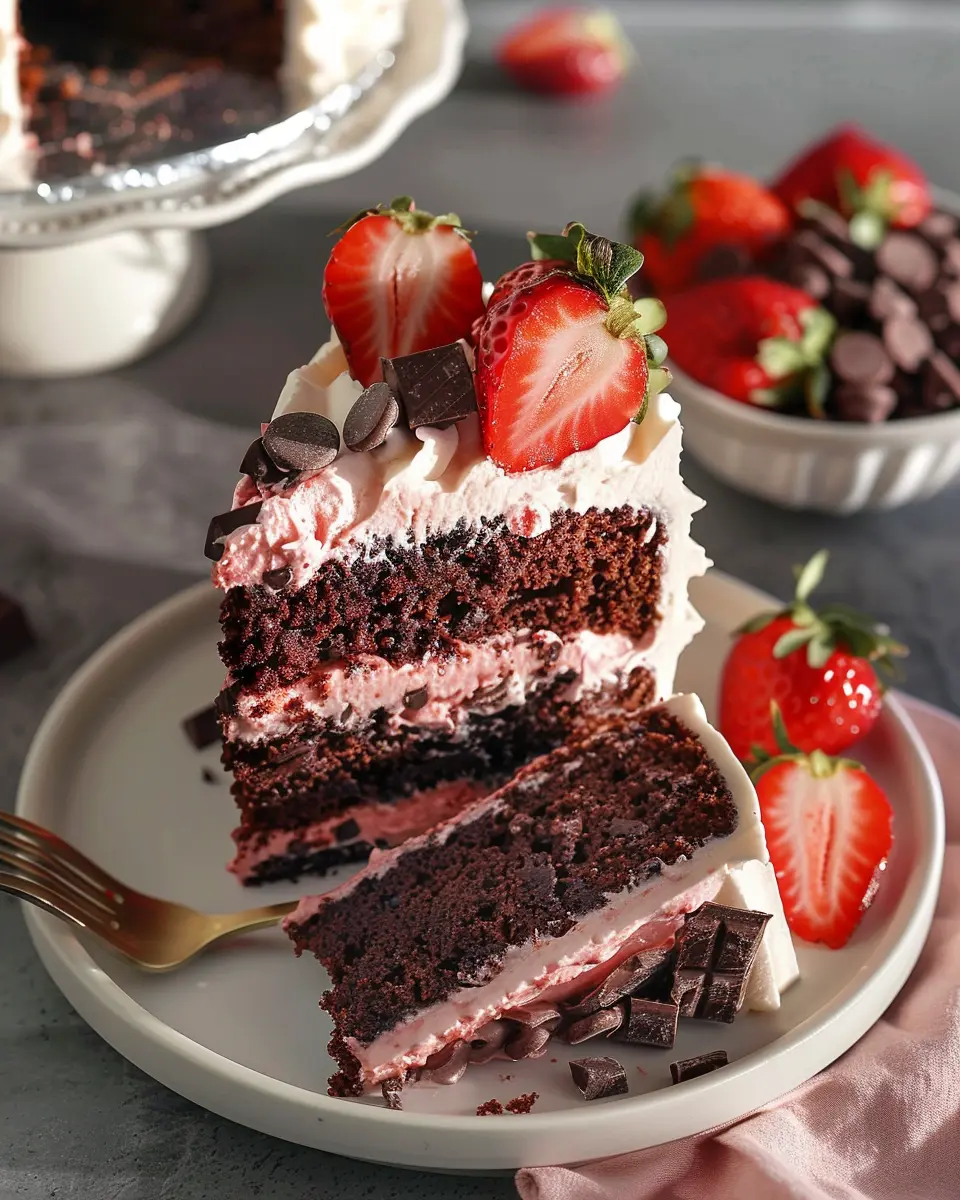 Strawberry Chocolate Cake: The Best Indulgent Treat for Home Bakers