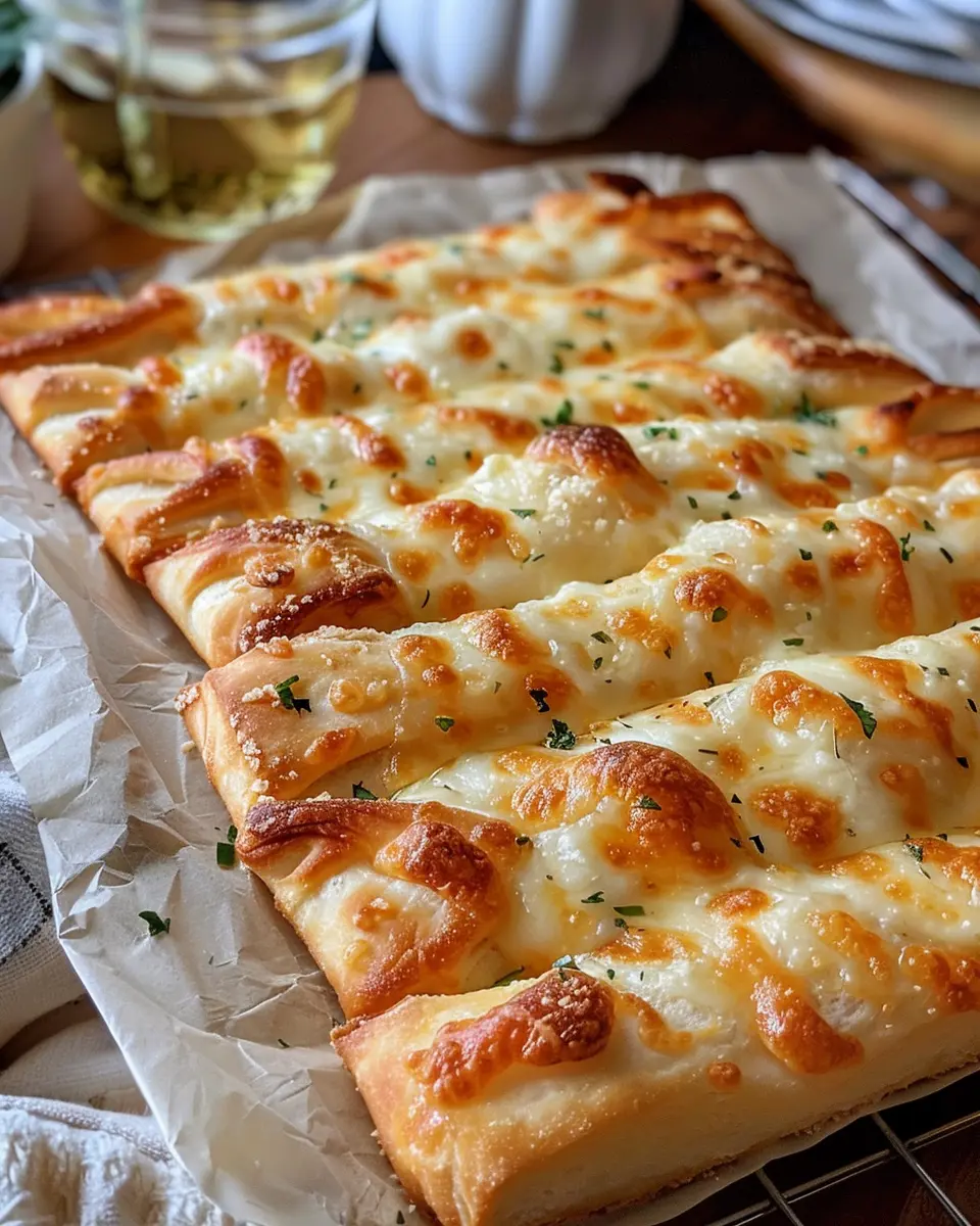 Homemade Cheesy Garlic Breadsticks: The Best Comfort Food Treat