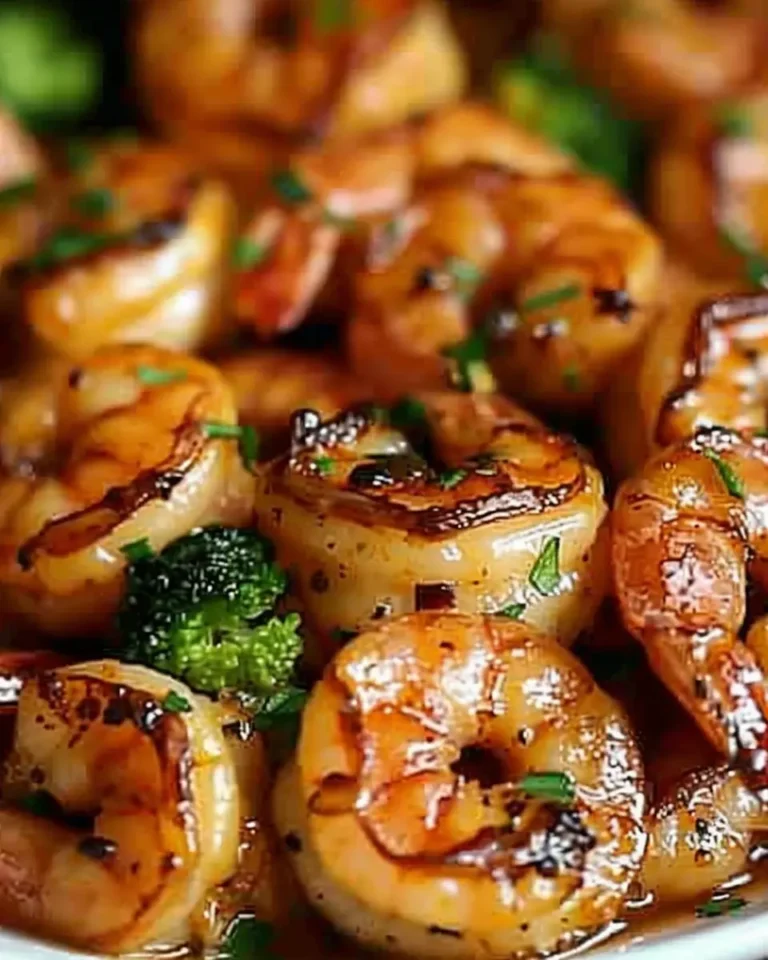 High-Protein Honey Garlic Shrimp